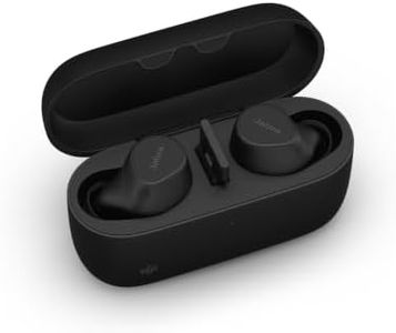 Jabra Evolve2 Buds True Wireless In-Ear-Bluetooth mit aktiver Geräuschunterdrückung (ANC), 4 Mic MultiSensor Voice-Technologie – für MS Teams und alle gängigen Meeting-Apps zertifiziert – Schwarz
