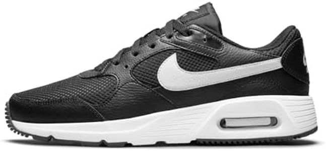 Nike Men's Air Max SC Shoes, Black/Black/White, 10 Size