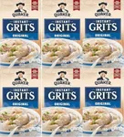 Quaker, Instant Grits, Original, 12 Count, 12oz Box (Pack of 6)