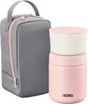 Thermos JBY-551 P-GY Vacuum Insulated Soup Lunch Set, 10.1 fl oz (300 ml), Pink Gray