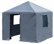 Sojag Winter Cover for Gazebos, Waterproof 12' x 12' Gazebo Accessory with Roll-Up Door, and Vented Panels, All-Season Outdoor Storage