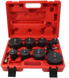 BILITOOLS 9-Piece Turbo System Leakage Tester Set Turbocharger Turbo Boost Leak Tester 1-3/8" - 3-1/2"