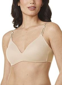 Warner's Women's Blissful Benefits NO Side Effects Smoothing Wirefree Bra, Butterscotch, 34C