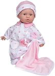 JC Toys La Baby Caucasian Baby Doll