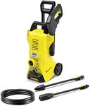 Kärcher K 3 Power Control pressure washer, pressure: max. 120 bar, flow rate: 380 l/h, area coverage: 25 m²/h, water filter, weight: 4.4 kg, high-pressure hose and gun, dirt blaster, spray lance