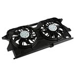 Auto Dynasty CH3115145 OE Style Radiator Cooling Fan Assembly Compatible with Grand Voyager Town & Country Caravan 05-07