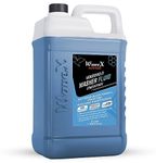 Wavex Windshield Washer Fluid for Car (5L) | Car Windshield Cleaner Concentrate | Lubricates Glass Cleaner Wiper, Prevents Scratches, Works well as a Glass Cleaner, Contains De-Icer Formulation