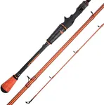 KastKing Speed Demon Pro Bass Fishing Rods, Cast-Mag Swimbait-8ft XH Power-Fast