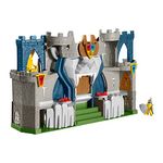 Fisher-Price Imaginext The Lion's Kingdom Castle medieval-themed playset with figures for preschool kids ages 3 to 8 years, HCG45