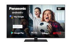 Panasonic TX-50MX650B, 50 Inch 4K Ultra HD LED Smart TV, High Dynamic Range (HDR), Dolby Atmos & Dolby Vision, Android TV, Google Assistant, Chromecast, Bluetooth, Black