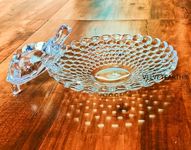 VELVETEARTH ® Glass Turtle with Beautiful Bowl Plate | Fengshui Vastu Crystal Tortoise for Good Luck (1 Piece) Perfect for Gift Purpose, for Home & Office Decoration