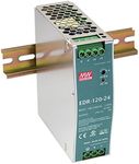 MEAN WELL EDR-120-24 Single Output DIN Rail Power Supply 24V 5 Amp 120W