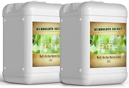 Humboldts Secret Set of A & B Liquid Hydroponics Fertilizer - World's Best Nutrient System – Hydroponic Nutrients for Outdoor, Indoor Plants – Supports Vegetative and Flowering Stages of Plants