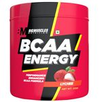 Bigmuscles Nutrition Bcaa Energy [120G, Lychee], Powder