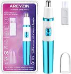 Areyzin Women's Nose Hair Trimmer, Powerful and Versatile, Waterproof and Easy to Clean, Compact and Portable