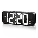 AMIR Mirror Digital Alarm Clock, 6.