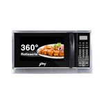 Godrej 30 L Convection Microwave Oven With Rotisserie, Stainless Steel Cavity, Dual Grill Technology and 375 Instacook Menus (2024 Model, GME 530 CR1 SZ, Black)