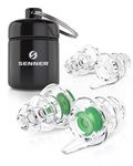 Senner MusicPro - Reusable Hearing Protection Earplugs for Concert, Festival, Music and Club with Aluminium Container, Especially Light Ear Protectors to wear