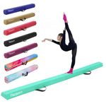 FBSPORT 9ft Balance Beam: Folding Floor Gymnastics Equipment for Kids Adults,Non Slip Rubber Base, Gymnastics Beam for Training, Practice, Physical Therapy and Professional Home Training