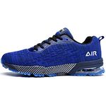 QAUPPE Mens Air Running Shoes Athletic Trail Tennis Sneaker (Blue US 10.5 D(M)…