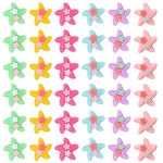 Honbay 60PCS Slime Charms Flatback Resin Charms Cute Starfish Embellishments for Scrapbooking, Hair Clip, Phone Case, DIY Crafts