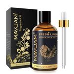 MAYJAM 100ML Fresh Linen Fragrance Oil Essential Oil, 3.38FL.OZ Large Volume Fresh Linen Oil for Diffuser, Great for DIY Soap and Candle Making