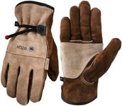 WZQH Leather Work Gloves for Men or