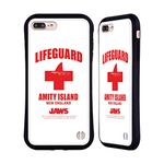 Head Case Designs Officially Licensed Jaws Lifeguard I Key Art Hybrid Case Compatible With Apple iPhone 7 Plus/iPhone 8 Plus