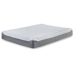 Ashley Furniture Signature Design - 10 Inch Chime Elite Mattress - Twin Size - White & Blue