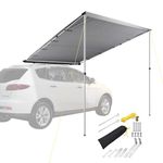 Yescom 6.6'x8.2' Car Side Awning Rooftop Pull Out Tent Shelter PU2000mm UV50+ Shade SUV Outdoor Camping Travel Grey
