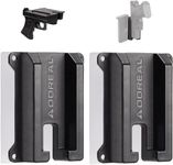 Boosteady Magnetic Gun Mount, Hole Free Gun Holster for Home or Office, Concealed Gun Magnet for Pistol in Wall, Desk