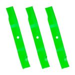 Magorfas Lawn Mower Blades High Lift 02961700 70763400 for Ariens Zoom XL 54 Gravely ZTXL 2448 2548 2554 ZTXL 54 Zero Turn Mowers with 54 inch Decks, 3 PCS