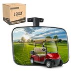 World 9.99 Mall Golf Cart Rear View Mirror Fits EZGO Club Car Yamaha