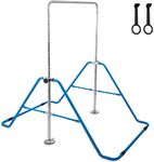 VEVOR Gymnastics Bar, with Loop, Kids Kip Training Bars for Home, Folding Horizontal Bars with Adjustable Height, Practice Bar Gymnastic for Kid, Child, Girls, Boys at Home