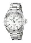 Tag Heuer Men's WAZ2114.BA0875 Analog Display Automatic Self Wind Silver Watch