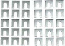 30Pcs Auto Body Fender Alignment Shim 1/16" & 1/8" Thick- 3/8" Slot (30pcs)