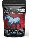 Farm-Direct: 100% Kona Coffee, Medium Roast, Whole Beans, 1 Lb