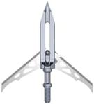 RAVIN R100 Titanium High Performance 450 FPS Rated Mechanical Broadheads 100 Grain Pack of 3, Silver