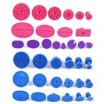 Auto Puller Tabs Car Body Paintless Dent Repair Tools 36 Pcs Glue Puller Tabs Removal Body Hail Damage Remover Kits for Vehicle SUV+dent removal kit+ glue tabs+pdr glue tabs
