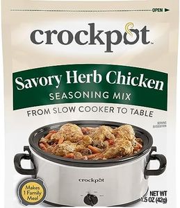 Crock-Pot Savory Herb Chicken Seasoning Mix, 1.5 Ounce (Pack of 12)