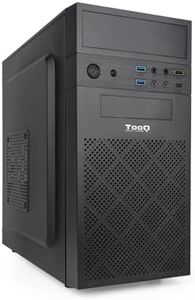 TOOQ Caja Minitorre Micro-ATX Negra Negro