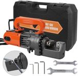 Electric Hydraulic Rebar Cutter Tool, 1250W Cutting up to 3/4 Inch #6 4-20mm Rebar Steel within 3.5 Seconds,110V, with Blades & Easy Carry Stainless Box (1250W RC-20)