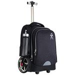 Rolling Laptop Bag for 14 Inch Laptop,20 Inch Roller Bookbag for Teens,Roller Travel Bag,Wheeled Bookbag High School,Trolley School Bag,Schoolbag with Wheels Spacewalk, Spacewalk, Spacewalk, Large,,
