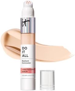 IT Cosmetics Do It All Radiant Concealer for Face - 120 Fair Warm | 4-in-1 Medium Coverage Creaseless Concealer, 24HR Hydration for Dry/Dull + All Skin Types, Niacinamide + Hyaluronic Acid