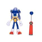 Sonic the Hedgehog 4-inch Sonic Action Figure with Blue Checkpoint Accessory. Ages 3+ (Officially Licensed by Sega)