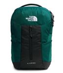 THE NORTH FACE Lichen Daypack | Everyday Commuter Backpack, 16" Laptop Sleeve, Water Bottle Pockets, Front Zipper Pouch, Pacific Teal/TNF Black, One Size
