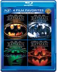 Batman Anthology: 4 Movies Collection - Batman (1989) + Batman Returns (1992) + Batman Forever (1995) + Batman & Robin (1997) (4-Disc Box Set)