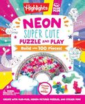 Neon Super Cute Puzzle and Play: Plus-Plus Building Blocks and Hidden Pictures Puzzle Sticker Book Set for Kids 5-9, Create and Personalize with Cute ... & Plus-Plus Activity Book and Blocks Set)