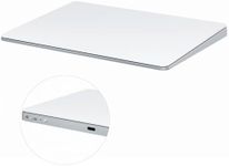 Zexxivop Bluetooth Touchpad Multi-Function Gestures Wireless Trackpad Rechargeable for Windows OSX/Laptop/PC (Silver)