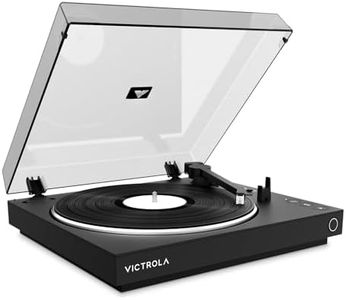 Victrola VPT-800-BLK Full Automatic Turntable Bluetooth Wireless (Black)